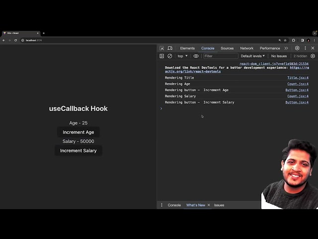 46. The useCallback hook