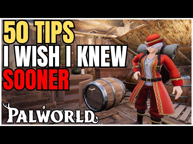 50 Palworld Tips I Wish I Knew Sooner! Base Tips, Breeding Tips, &  Info The Game Doesn't Tell You