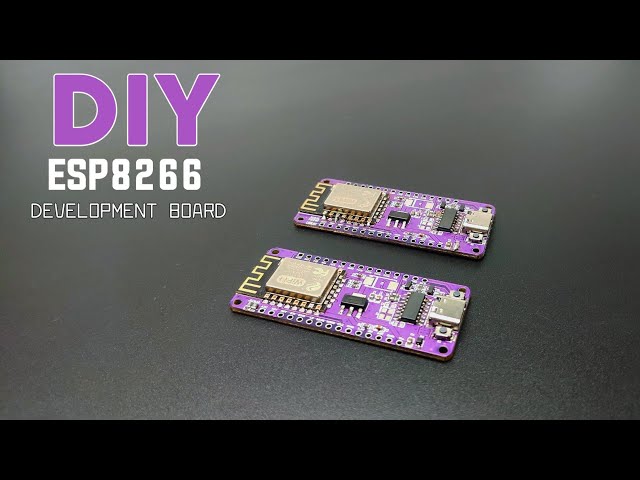 How to Make ESP8266 Development board | DIY NodeMCU | JLCPCB