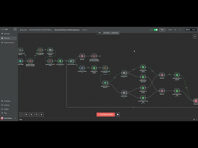 Automated N8N Workflow Backup to Github Repository (N8N Workflow Demo)