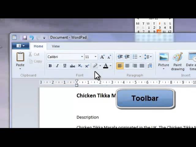 Basic Computer Training   Identifying Parts of an Application Window