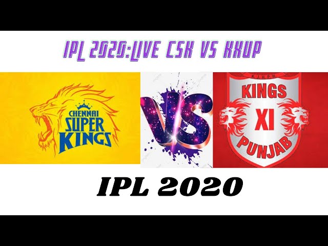 LIVE: IPL 2020 CSK VS KXIP MATCH 53 LIVE SCORES WITH COMMENTARY SUBSCRIBE FOR MORE
