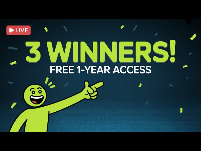 Educative Giveaway Winner Announcement LIVE | 3 Free 1-Year Subscriptions