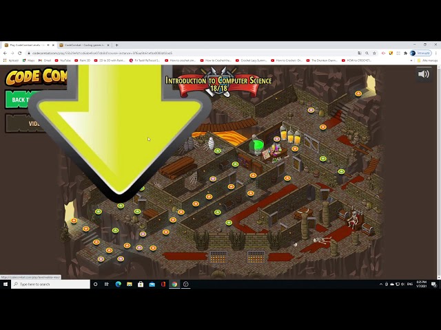 CodeCOMBAT - Introduction to Computer Science 18/18