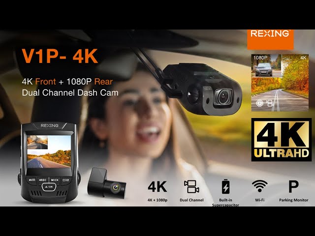 Rexing V1 Plus 4K + 1080P Dual Channel Dash Cam | Unboxing