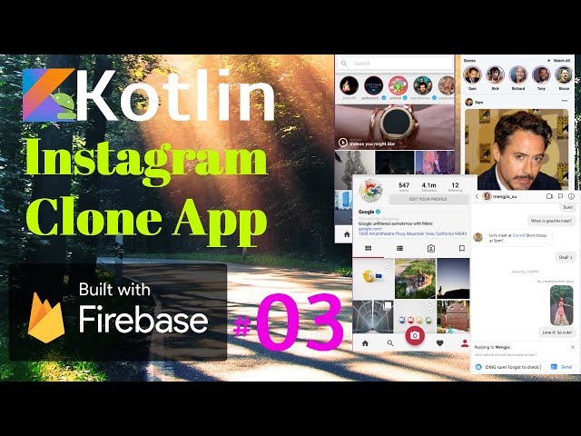 Android Instagram App with Firebase using Androidx JetPack Androidx.* Library in Android Studio