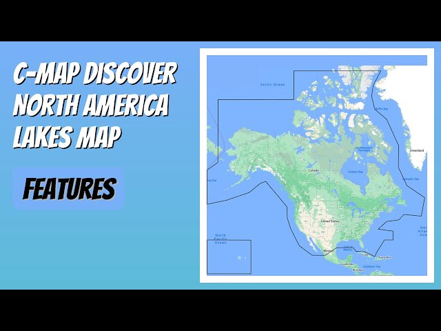 REVIEW (2026): C-MAP Discover North America Lakes Map. Features