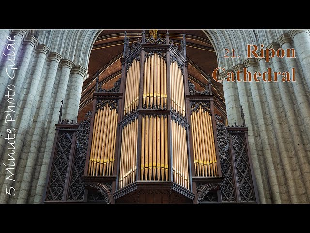 5 Minute Photo Guide 21: Ripon Cathedral with OM-5