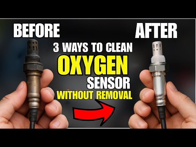 3 Fast & Easiest Ways on How to Clean Oxygen sensor without Removing It (Cleaning O2 Sensor)