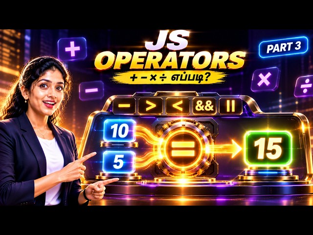 JavaScript Operators Explained part-3 | Tamil #javascript #keepgon