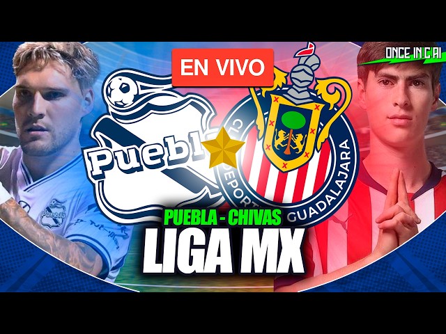 ASÍ EMPATÓ CHIVAS CONTRA PUEBLA en la JORNADA 3 - LIGA MX
