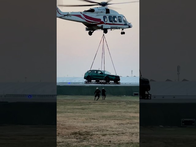 The time BMW FLEW THE NEW M5 IN #cars #bmw