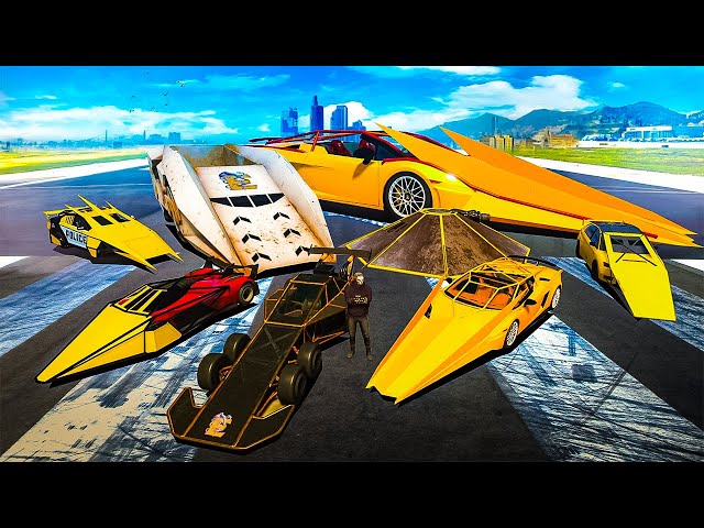 Every Flip Car Destroys Cops In Gta 5 Rp
