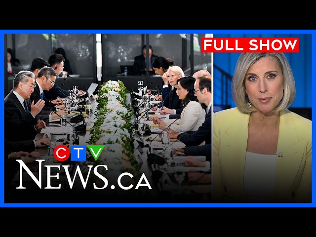 China's foreign minister begins landmark Ottawa visit | CTV National News for May 29, 2026