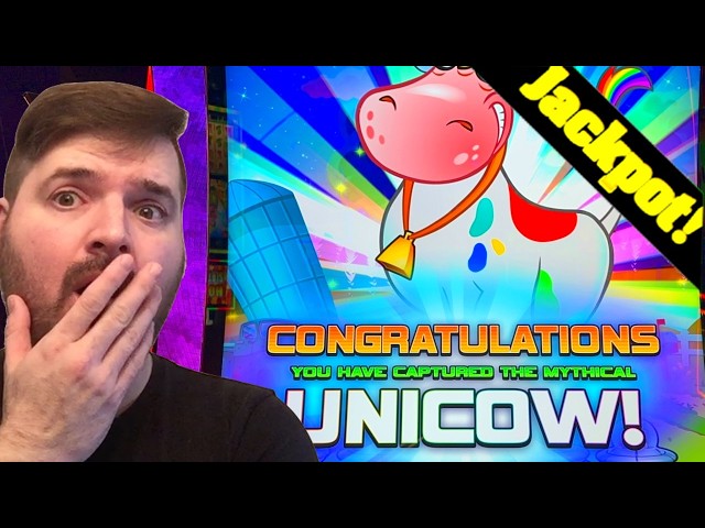 MY BIGGEST UNICOW JACKPOT HAND PAY EVER!