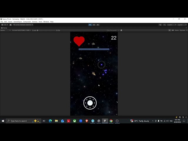 Upcoming Space shooting game update devlog