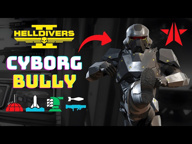 Helldivers 2: Cyborgs FEAR This Build! - Bots Solo Max Difficulty Gameplay