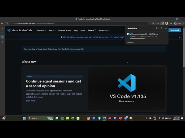 Creating & learning my first own program (downloading Python & VisualStudiocode"VsCode"#programmer 