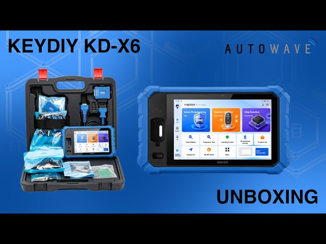 NEW KeyDIY KD-X6 Unboxing & Intro
