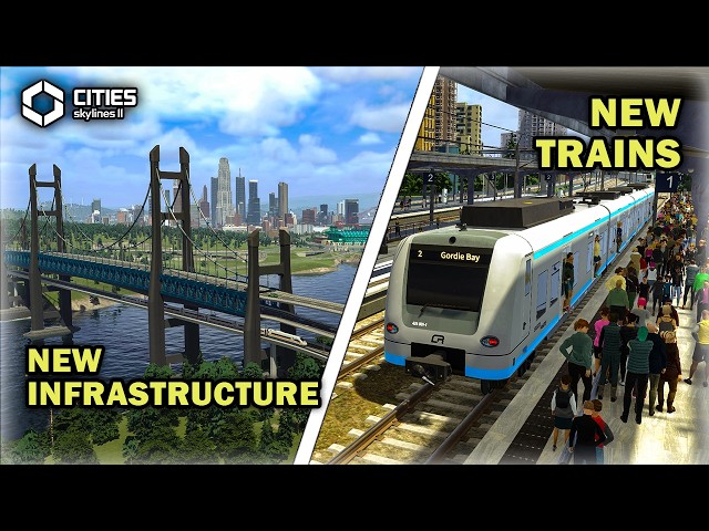 My City's Biggest Transport Transformation Yet! | Cities Skylines II