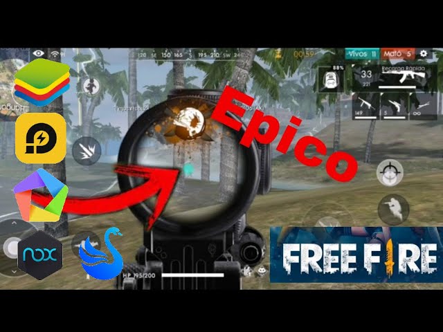 EL MEJOR EMULADOR PARA JUGAR FREE FIRE EN PC DE BAJOS RECURSOS SIN LAG 2020!!