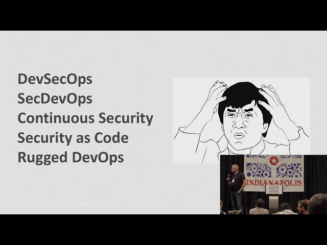 DevOpsDays Indianapolis 2018 - David Stacy - DevSecOps in the Enterprise