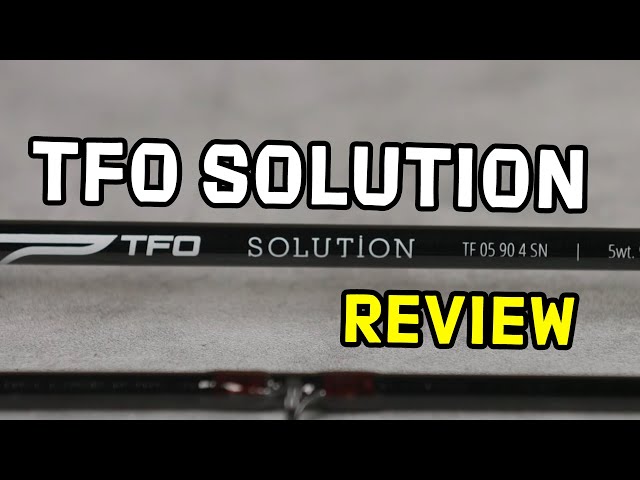 Reseña de la caña de mosca TFO Solution