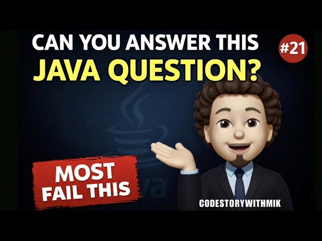 Can You Answer This Java Interview Question ? collect() vs toList() Trap | Small Java Dopamine – 21