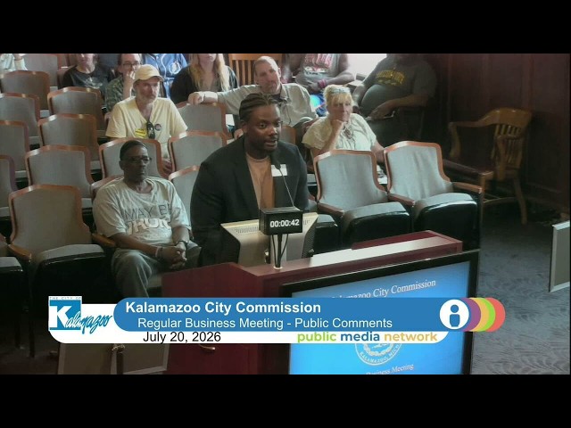 Kalamazoo City Commission - July 20, 2026 Business Meeting