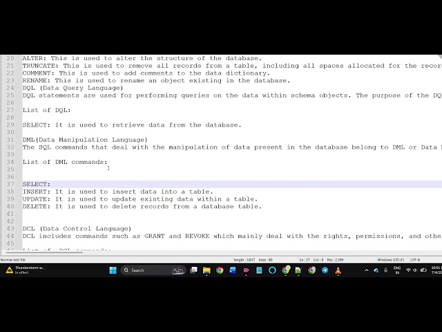 How  DML/DQL query runs in Oracle Database_Part 1