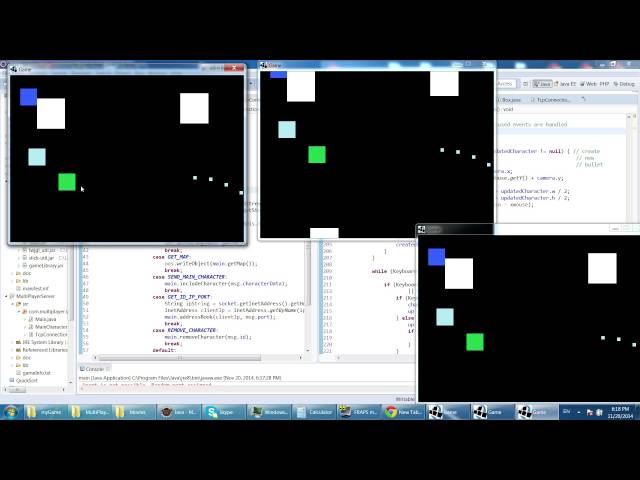 Online multiplayer game Java