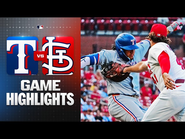 Rangers vs. Cardinals Game Highlights (6/1/26) | MLB Highlights