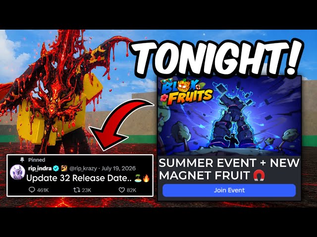 Blox Fruits New Magnet Fruit UPDATE FINALLY HERE! Trailer + LEAKS..