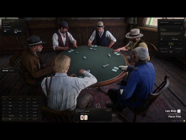 Crowe Poker - RedM VORP Texas Hold'em | NPC Players, Side Pots, and Seven Tables