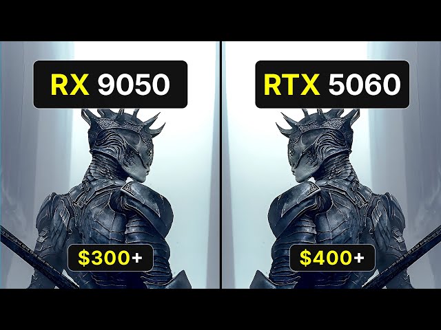 RX 9050 vs RTX 5060 - Is AMD's New GPU Worth the Price?