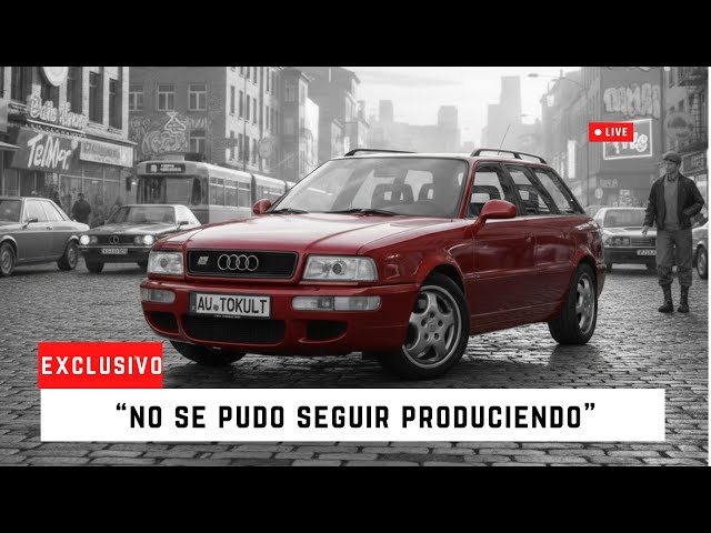 Lo que REALMENTE pasó con el Audi RS2 Avant