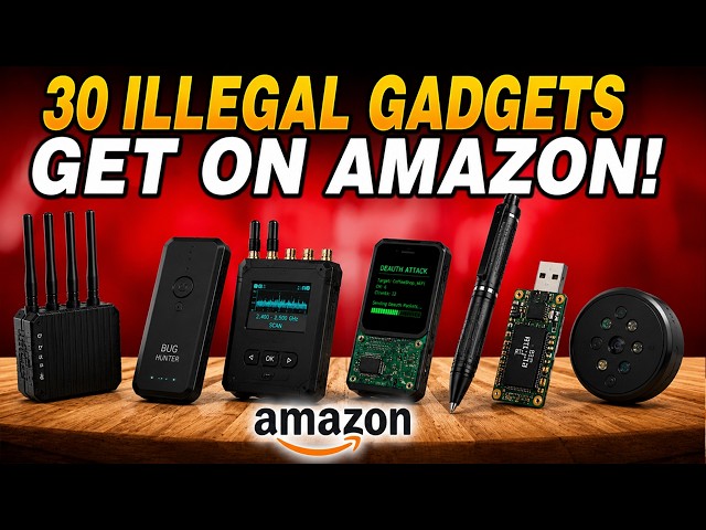 30 illegal HACKING Gadgets You Can ACTUALLY BUY on Amazon 2026