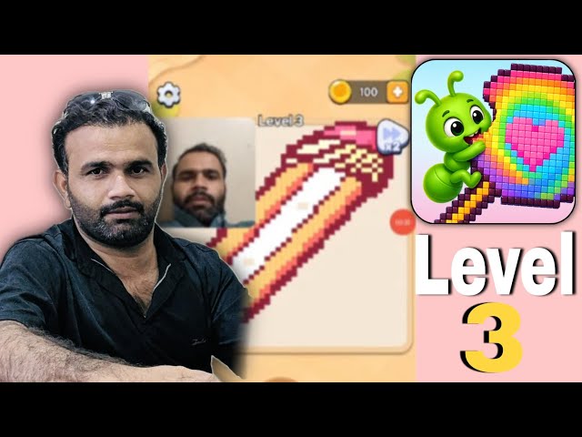 Colony Puzzle :pixel Sort Flow level 3 walkthrough for Solution 