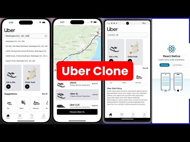 React Native Uber Clone Tutorial in Bangla | Expo, Redux Toolkit, Tailwind CSS, Google Maps API