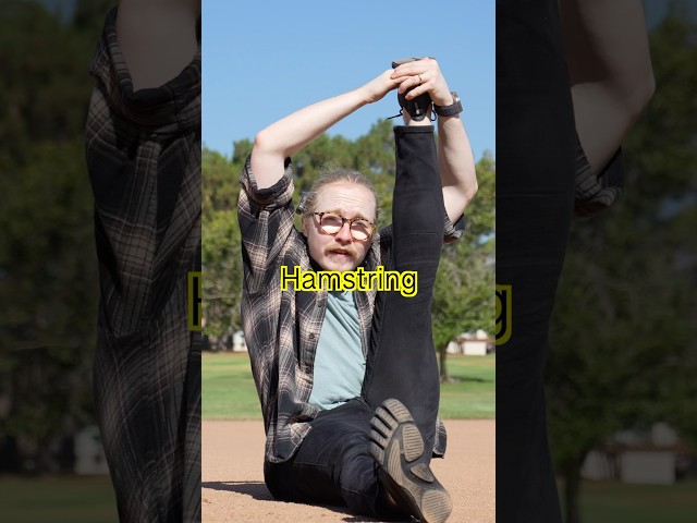 Hamstring flexibility 2 steps