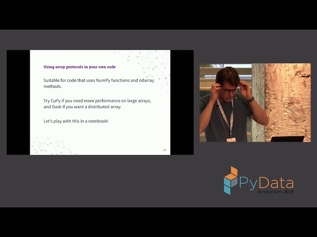 Ralf Gommers: The evolution of array computing in Python | PyData Amsterdam 2019