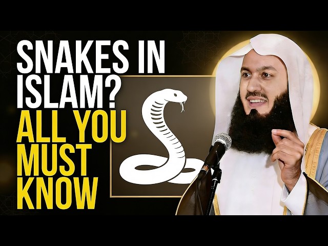Snakes in Islam | What Most Muslims Don’t Know | Powerful Mufti Menk Reminder
