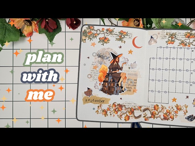 🍊 Cozy September Setup: Witchy Theme Edition 🧹 Plan With Me