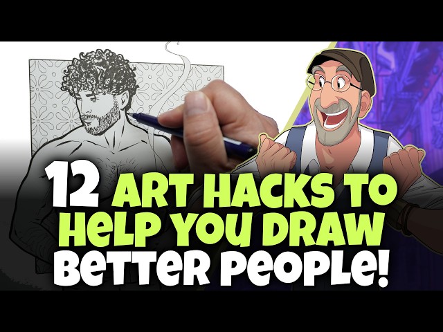 These 12 Art Hacks Will Help You Draw Better People!