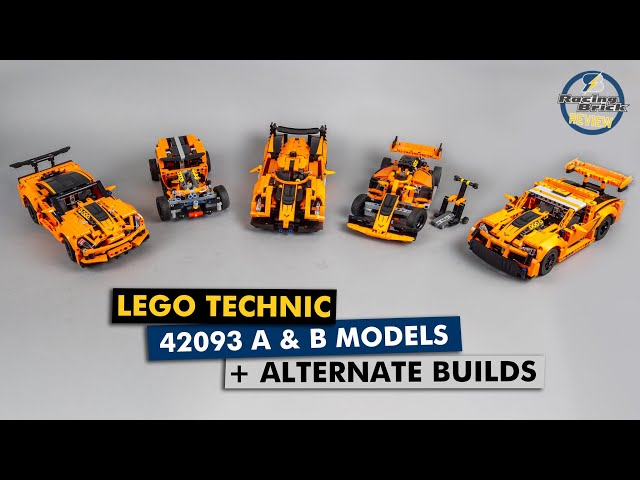 LEGO Technic 42093 A & B models + alternate builds