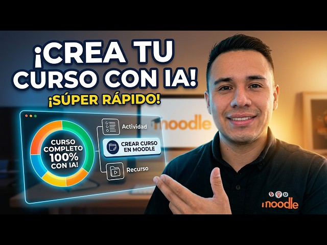 Moodle - Generate complete professional courses with AI