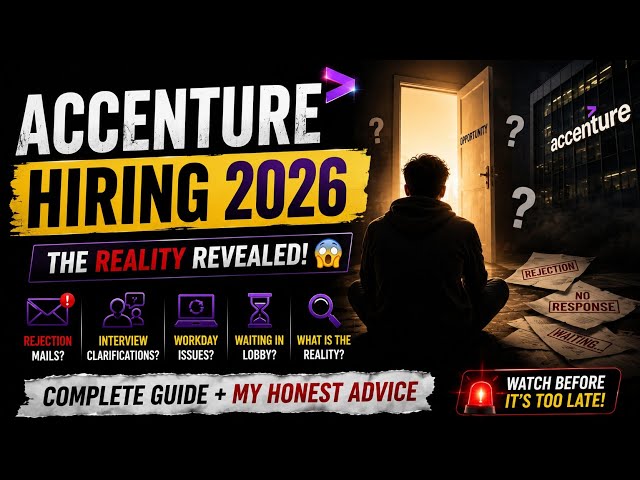 Accenture Hiring 2026: Rejections, who are getting regret mails Interviews & What's Really Happening