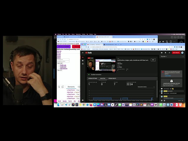 build buttons, badges, radio, checkboxes with React and TypeScript in RemixJS for a live website.