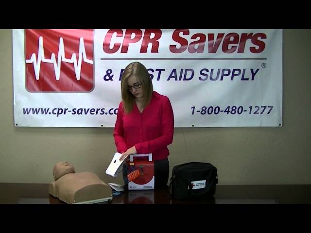 American Red Cross AED Trainer - CPR Savers