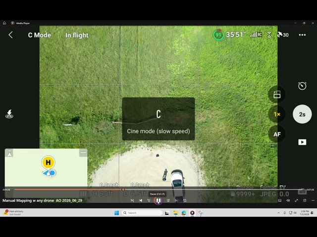 Manual Mapping w a Drone  AO 2026 07 02
